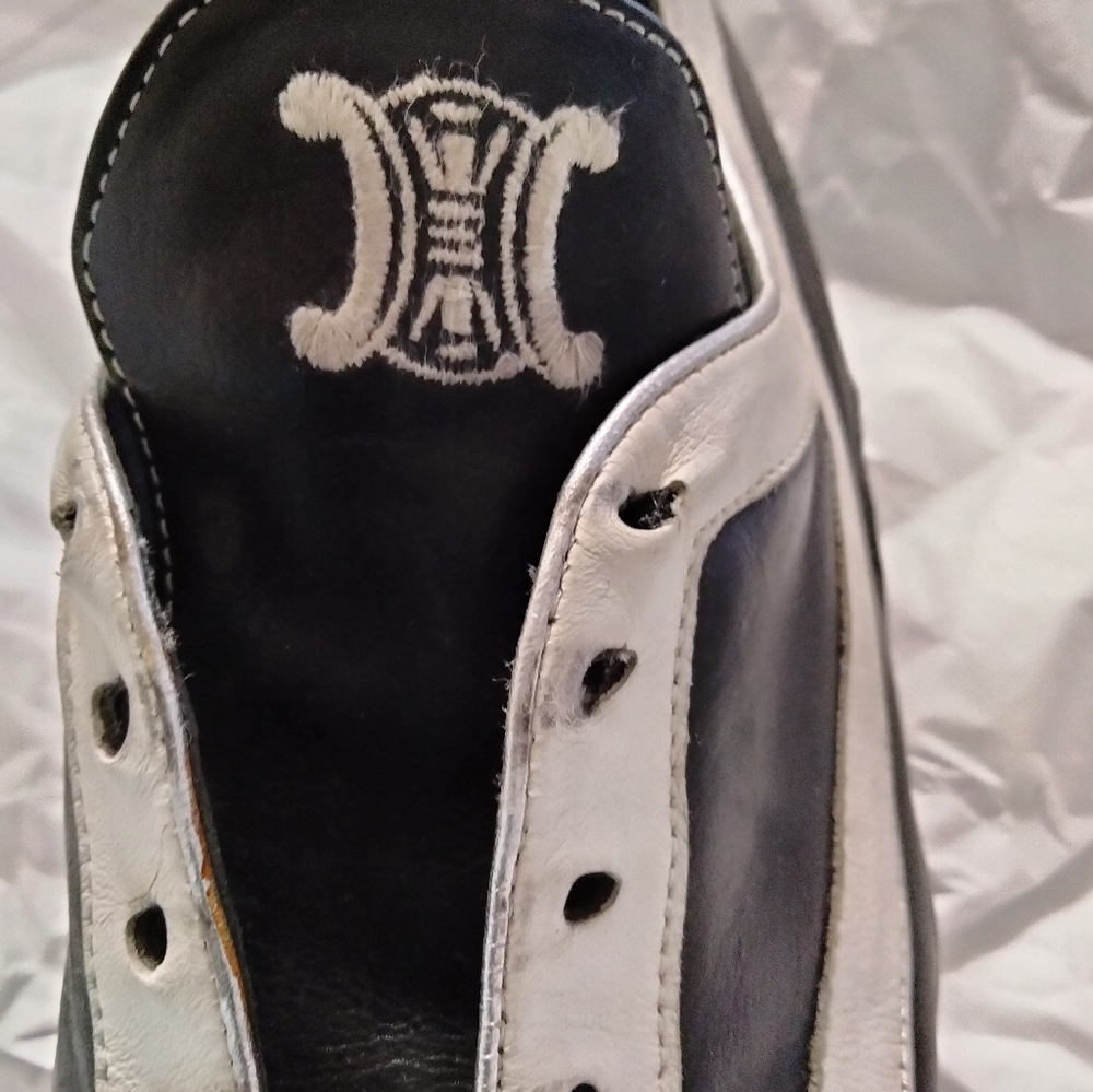 Celine boogie vtg Womens sneakers Shoes size 39.5 - Picture 14 of 16